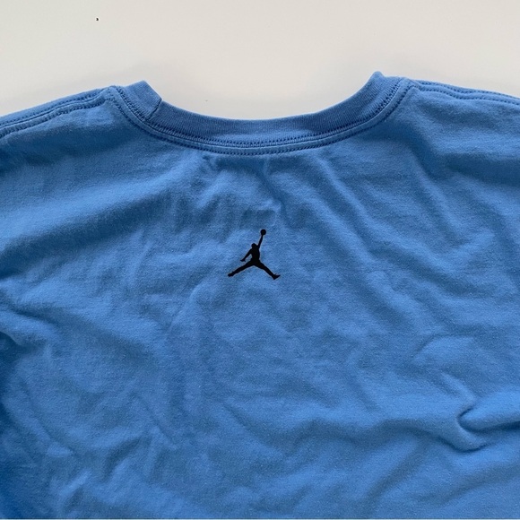 JORDAN Flight Jumpman Light Blue Crewneck Short sleeve Tee Size Medium - Picture 5 of 8